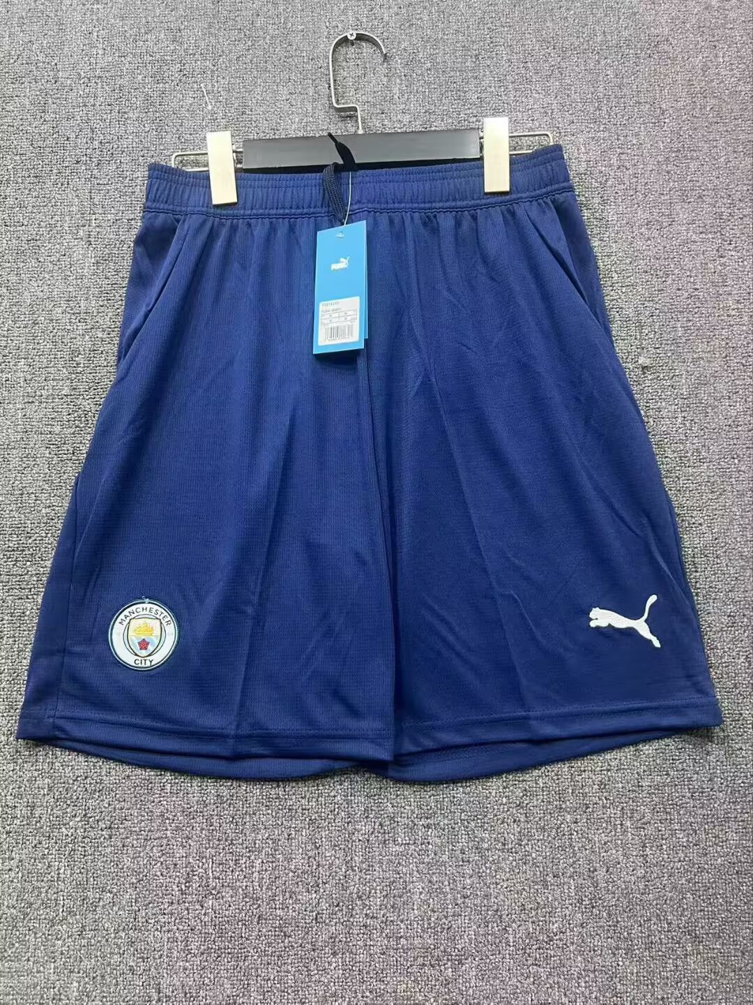 AAA Quality Manchester City 26/27 Third Dark Blue Soccer Shorts